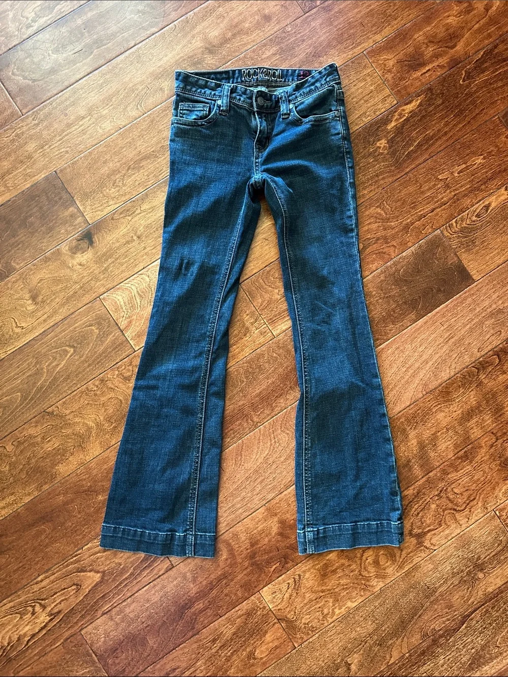 Girls Rock&Roll  Dark  Flare Jeans 12